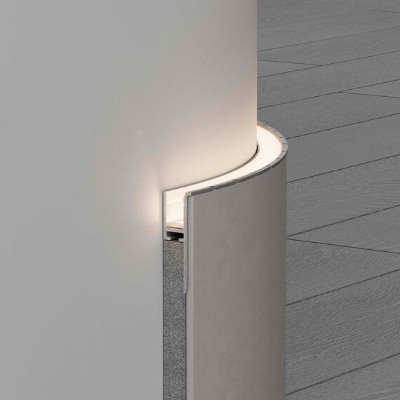 Arlight 043694(1) Профиль WALL-FANTOM-BENT-W10-SIDE-2000 ANOD (Arlight, Алюминий) 043694(1), изображение 8