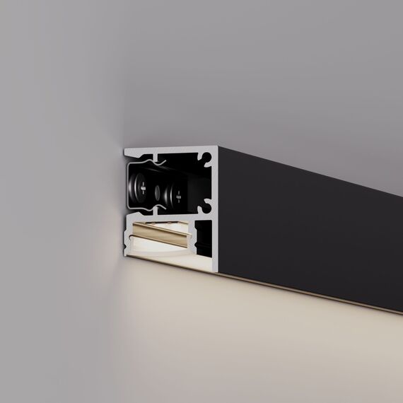 Arlight 050488 Профиль WALL-2228-2000 ANOD BLACK (Arlight, Алюминий) 050488, изображение 12