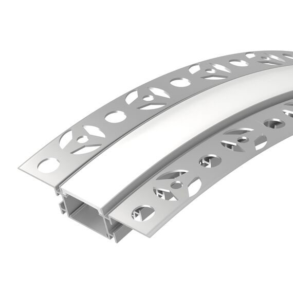 Arlight 040347 Профиль FANTOM-BENT-W23-TOP-2000 ANOD (Arlight, Алюминий) 040347, изображение 2