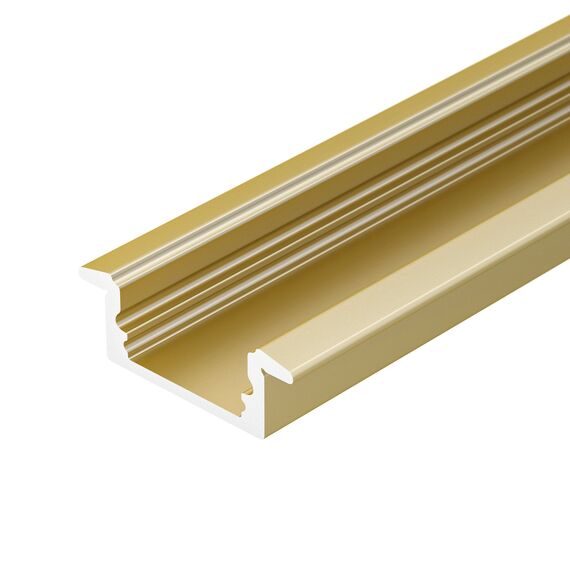 Arlight 039989 Профиль LINE-2308-F-2000 ANOD GOLD (Arlight, Алюминий) 039989, изображение 4