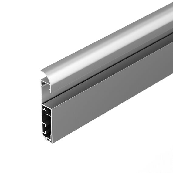 Arlight 046390 Профиль PLINTUS-H80-2000 ANOD (Arlight, Алюминий) 046390, изображение 4