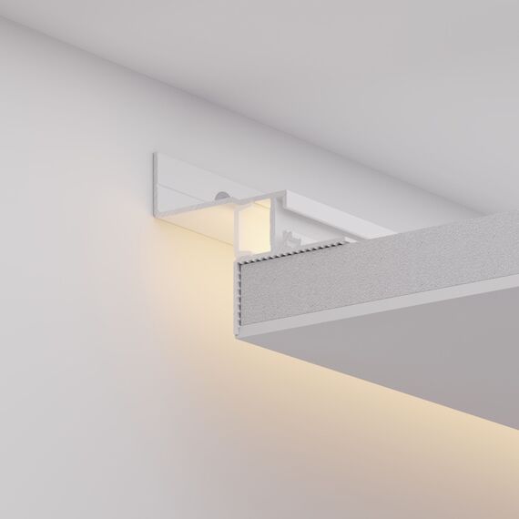Arlight 052241 Профиль СEIL-S12-SHADOW-20-SIDE-3000 WHITE (Arlight, Алюминий) 052241, изображение 8