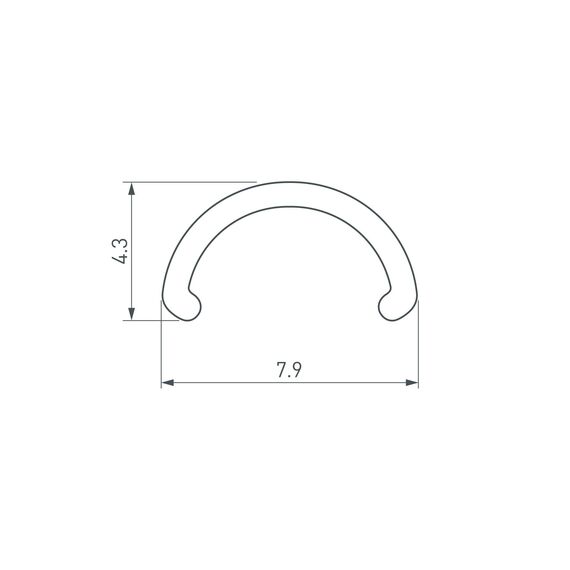 Arlight 036326 Экран ARH-ROUND-D8-2000 Round Opal (Arlight, Пластик) 036326, изображение 4