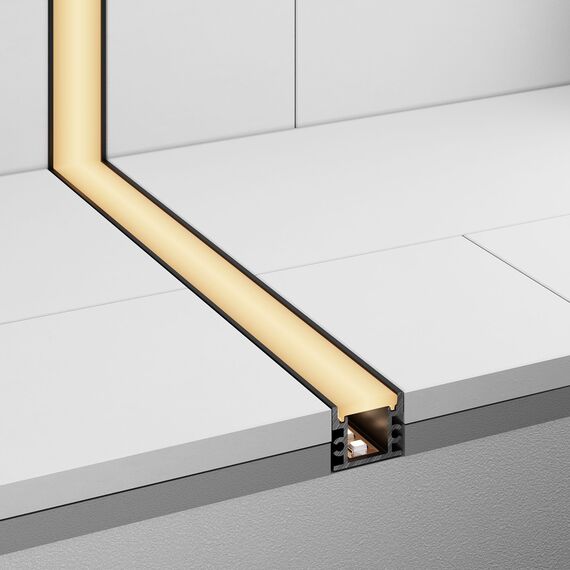 Arlight 045672 Профиль FLOOR18-H15-3000 ANOD BLACK (Arlight, Алюминий) 045672, изображение 8