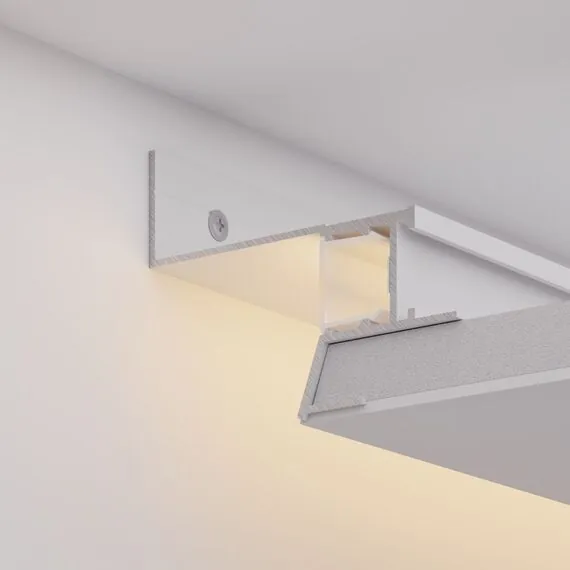 Arlight 050501 Профиль СEIL-S18-SHADOW-SIDE-3000 WHITE (Arlight, Алюминий) 050501, изображение 8