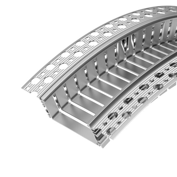 Arlight 046429 Профиль FANTOM-BENT-W49-TOP-2000 ANOD (Arlight, Алюминий) 046429, изображение 4