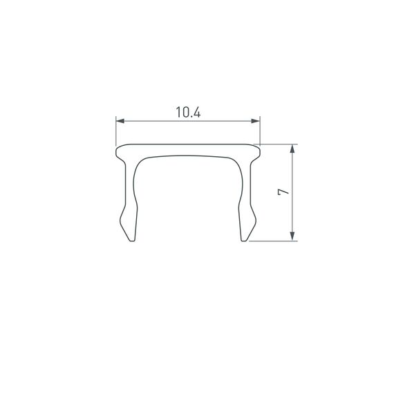 Arlight 035644 Экран ARH-PLINTUS-FANTOM-2000 Opal (Arlight, Пластик) 035644, изображение 4