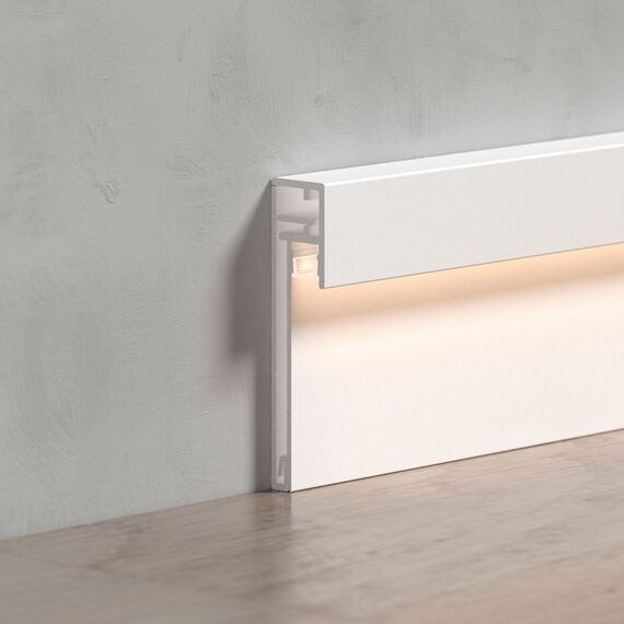 Arlight 046141 Профиль PLINTUS-H54B-2000 WHITE (Arlight, Алюминий) 046141, изображение 12