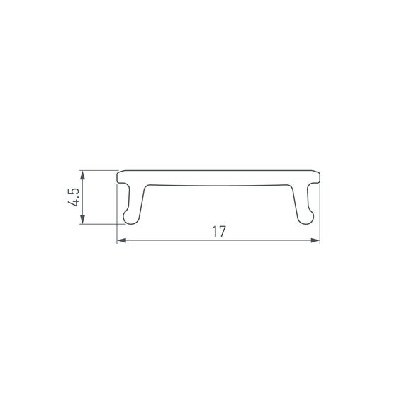 Arlight 042097 Экран СEIL-S14-SHADOW-2000 FLAT OPAL (Arlight, Пластик) 042097, изображение 3