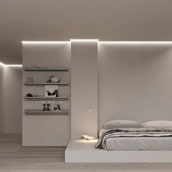 Arlight 045554 Профиль ARH-СEIL-S14-SHADOW-3000 WHITE (Arlight, Алюминий) 045554, изображение 7