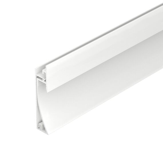 Arlight 045297 Профиль PLINTUS-H58-F-2000 WHITE (Arlight, Алюминий) 045297, изображение 3