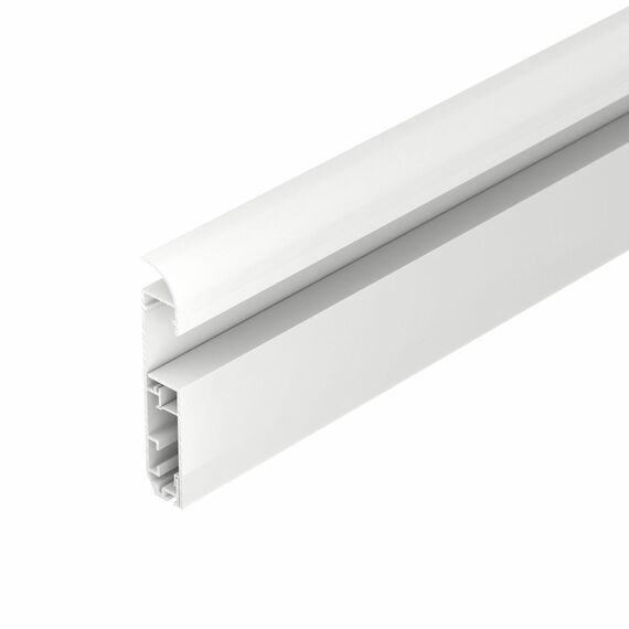 Arlight 045452 Профиль PLINTUS-H80-2000 WHITE (Arlight, Алюминий) 045452, изображение 3