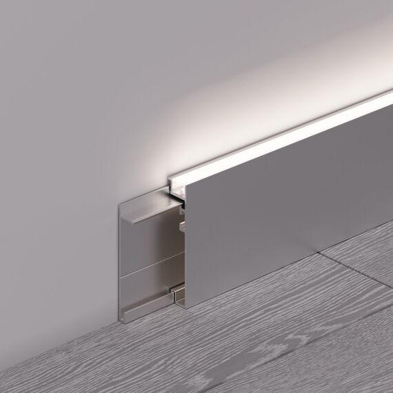 Arlight 046389 Профиль PLINTUS-H55-2000 ANOD (Arlight, Алюминий) 046389, изображение 10