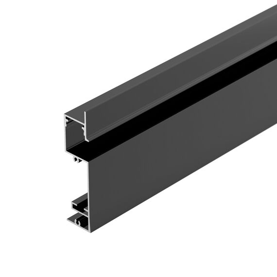 Arlight 043480 Профиль PLINTUS-H73-F-2000 BLACK (Arlight, Алюминий) 043480, изображение 4