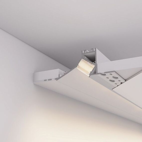 Arlight 039949 Профиль FANTOM-W45-BEVEL-2000 WHITE (Arlight, Алюминий) 039949, изображение 12