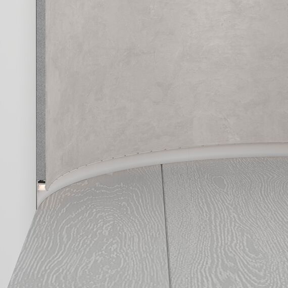 Arlight 043674 Профиль PLINTUS-FANTOM-BENT-H20-SIDE-2000 WHITE (Arlight, Алюминий) 043674, изображение 8