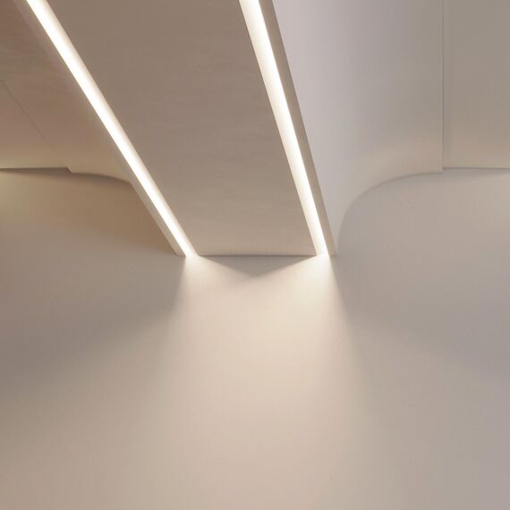 Arlight 039949 Профиль FANTOM-W45-BEVEL-2000 WHITE (Arlight, Алюминий) 039949, изображение 10