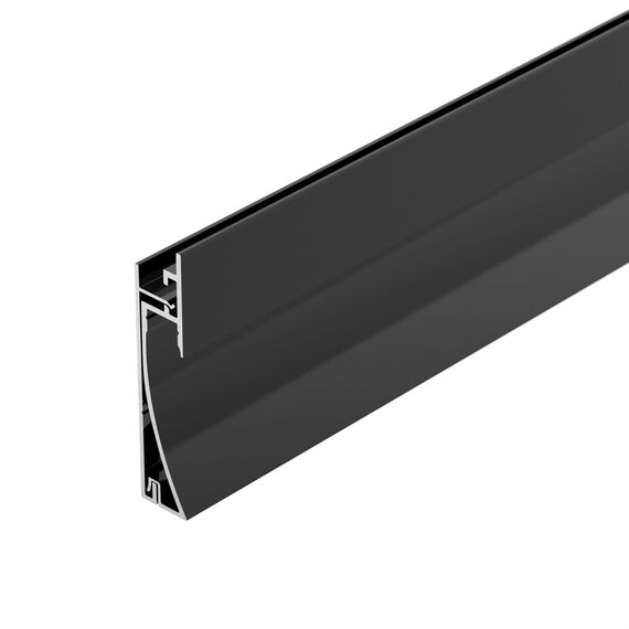 Arlight 045286 Профиль PLINTUS-H58-F-2000 BLACK (Arlight, Алюминий) 045286, изображение 4
