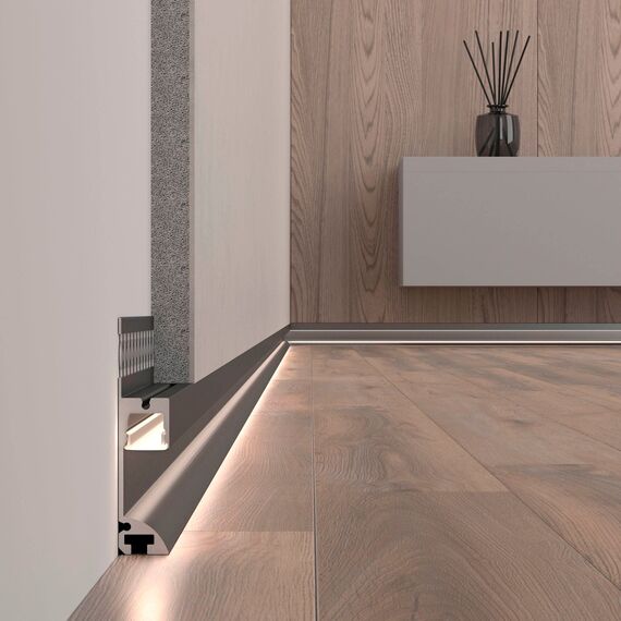 Arlight 041213 Профиль PLINTUS-FANTOM-L-2000 BLACK (Arlight, Алюминий) 041213, изображение 10