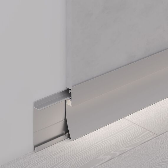 Arlight 046391 Профиль PLINTUS-H58-F-2000 ANOD (Arlight, Алюминий) 046391, изображение 10