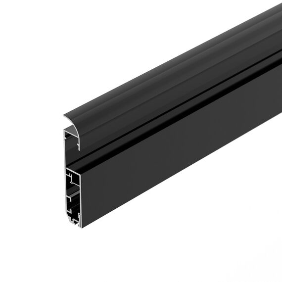 Arlight 045448 Профиль PLINTUS-H80-2000 BLACK (Arlight, Алюминий) 045448, изображение 4