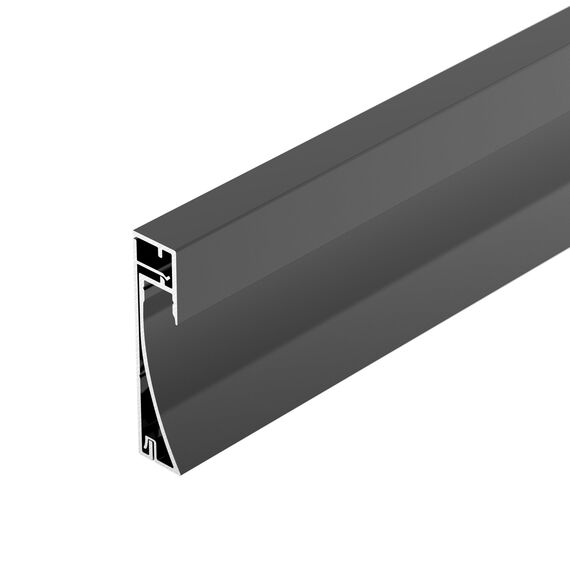 Arlight 045433 Профиль PLINTUS-H54-2000 BLACK (Arlight, Алюминий) 045433, изображение 4