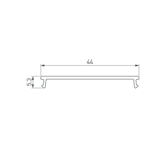 Arlight 018646 Экран ARH-LINE-2448-2000 FROST-PM (Arlight, Пластик) 018646, изображение 4