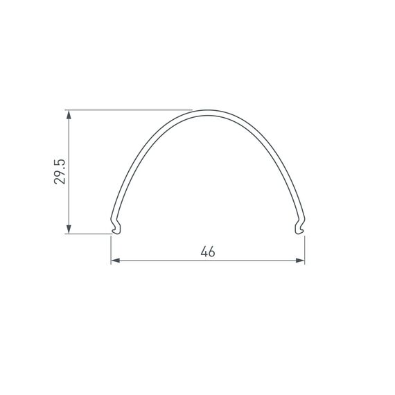 Arlight 036348 Экран ARH-LINE-B-3652-2000 OPAL (Arlight, Пластик) 036348, изображение 4