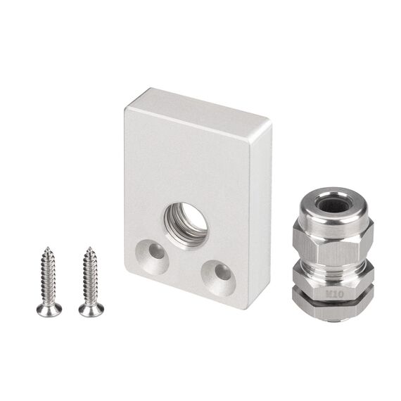 Arlight 038702 Заглушка ARH-FLOOR27-H28-SIDE с отверстием (Arlight, Металл) 038702, изображение 2