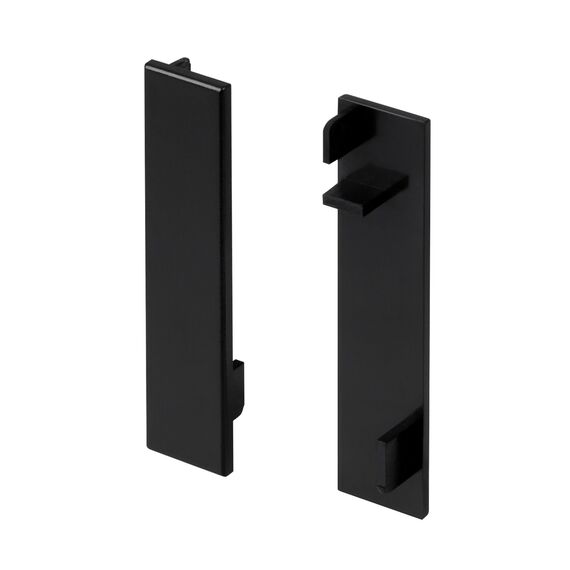 Arlight 046166 Заглушка PLINTUS-H54B BLACK  (Arlight, Пластик) 046166