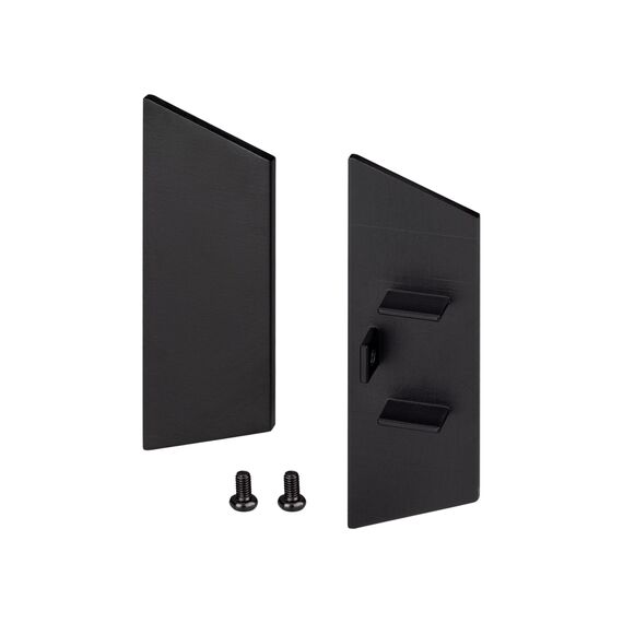 Arlight 052361 Заглушка WALL-2575 BLACK глухая (Arlight, Металл) 052361