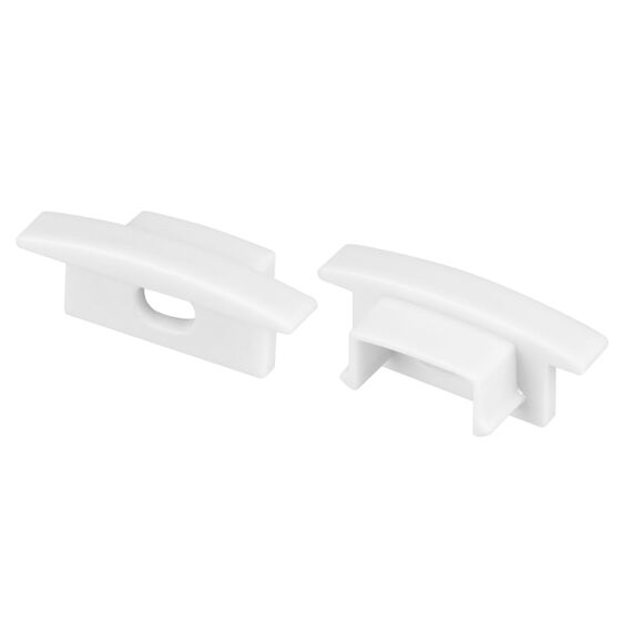 Arlight 044238 Заглушка LINE-2308-F с отверстием WHITE (Arlight, Пластик) 044238