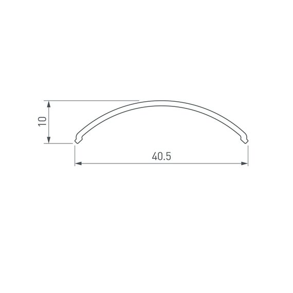 Arlight 016577 Экран ARH-KANT-H30-2000 Round Opal-PM (Arlight, Пластик) 016577, изображение 4