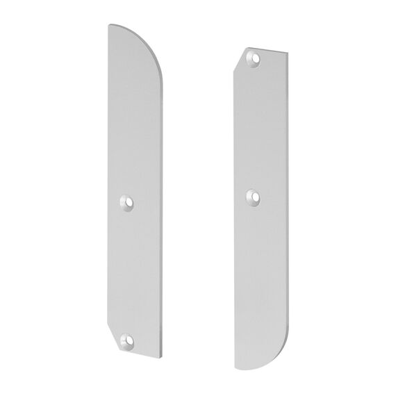 Arlight 046396 Заглушка PLINTUS-H80 (Arlight, Металл) 046396