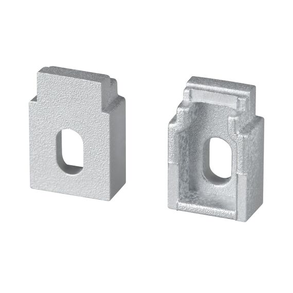 Arlight 043883 Заглушка WALL-FANTOM-BENT-W10-SIDE с отверстием (Arlight, Пластик) 043883