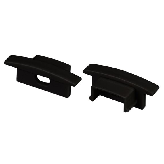 Arlight 040320 Заглушка LINE-2308-F BLACK с отверстием (Arlight, Пластик) 040320