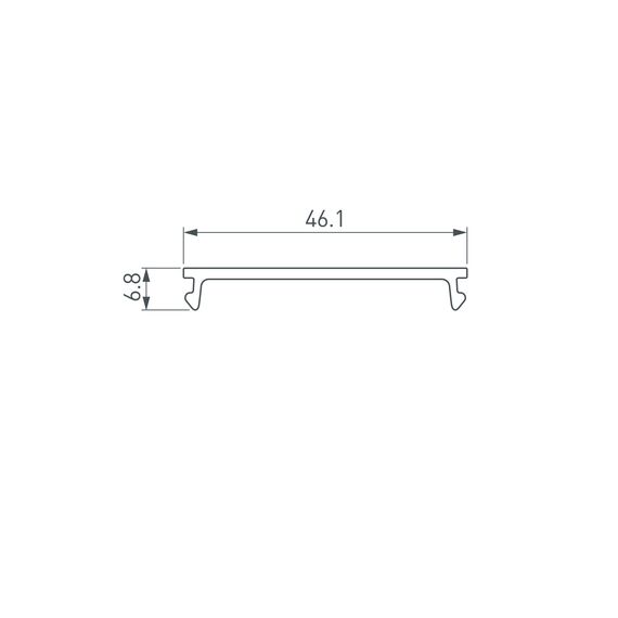 Arlight 027293 Экран SL-LINIA45-FANTOM-2000 Frost (Arlight, Пластик) 027293, изображение 4