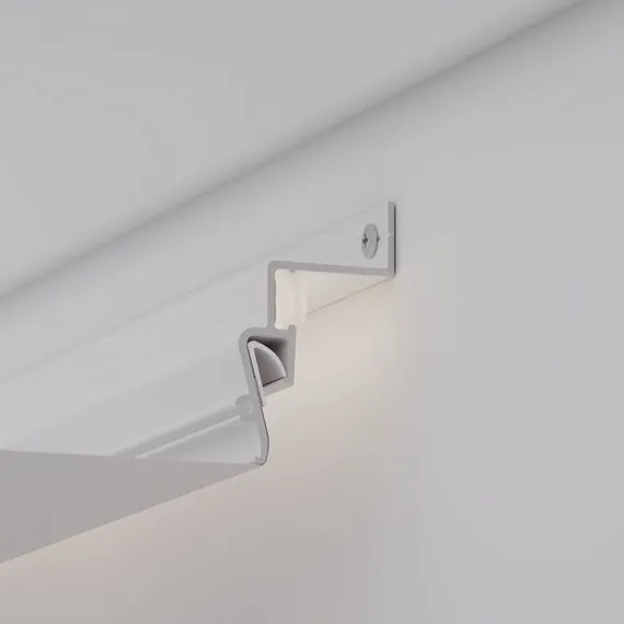 Arlight 042559 Профиль STRETCH-SHADOW-2000 WHITE (A2-CONTOUR-PRO) (Arlight, Алюминий) 042559, изображение 8