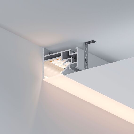 Arlight 040061 Профиль STRETCH-25-WALL-SIDE-2000 (Arlight, Алюминий) 040061, изображение 8