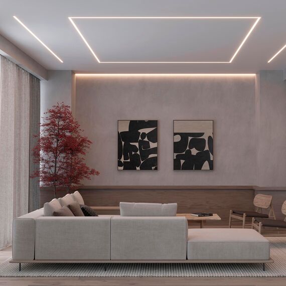 Arlight 042945 Профиль STRETCH-20-WALL-D-SIDE-2000 WHITE (Arlight, Алюминий) 042945, изображение 10