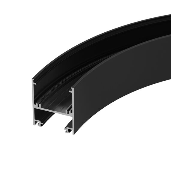 Arlight 029270 Профиль SL-ARC-5060-D1500-A90 BLACK (дуга 1 из 4) (Arlight, Алюминий) 029270, изображение 3