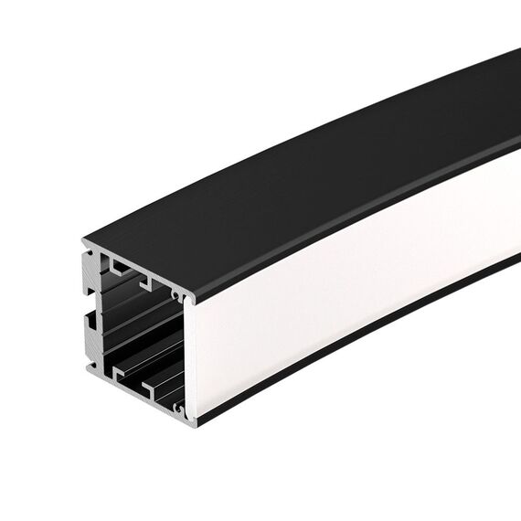 Arlight 026596 Профиль SL-ARC-3535-D1500-N90 BLACK (1180мм, дуга 1 из 4) (Arlight, Алюминий) 026596