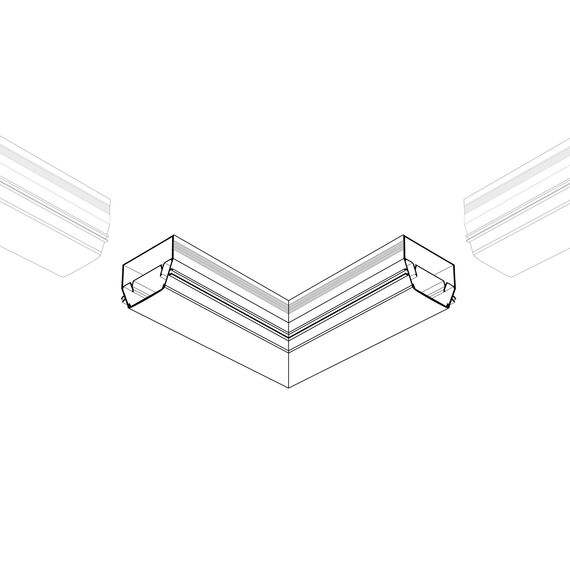 Arlight 041201 Угол STRETCH-S-35-CEIL-CENTER-90 (GAMMA35) (Arlight, Металл) 041201, изображение 4