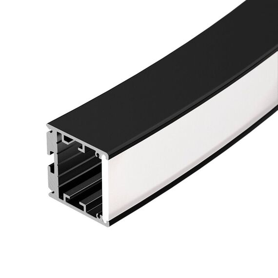 Arlight 026599 Профиль SL-ARC-3535-D1500-W90 BLACK (1180мм, дуга 1 из 4) (Arlight, Алюминий) 026599, изображение 2