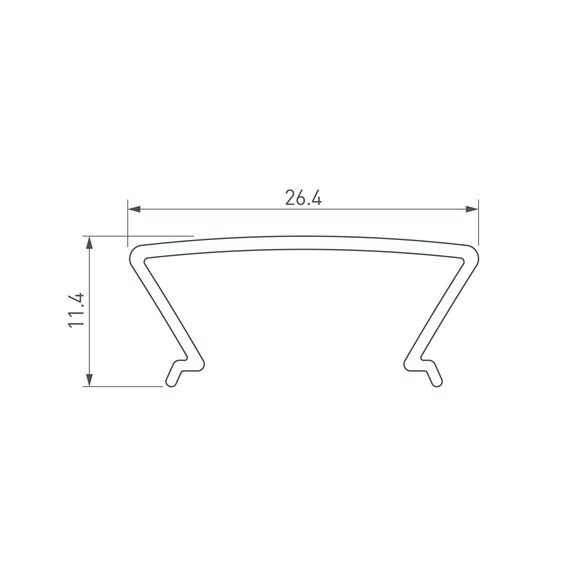 Arlight 025233(1) Экран FOLED-2000 OPAL-PM (Arlight, Пластик) 025233(1), изображение 6
