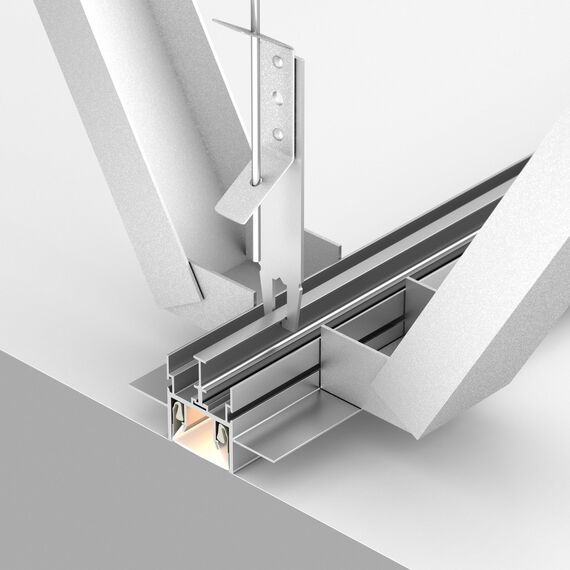 Arlight 023863 Профиль FOLED-CEIL-CENTER-2000 (Arlight, Алюминий) 023863, изображение 10