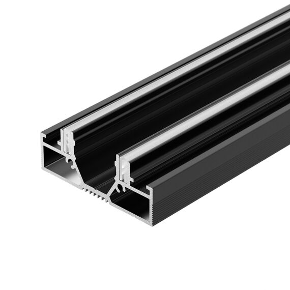 Arlight 042946 Профиль STRETCH-20-CEIL-D-CENTER-2000 BLACK (Arlight, Алюминий) 042946, изображение 4