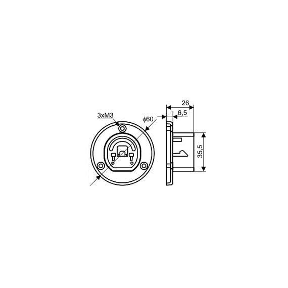 Arlight 017381 Держатель OVAL-PV (Arlight, Пластик) 017381, изображение 3
