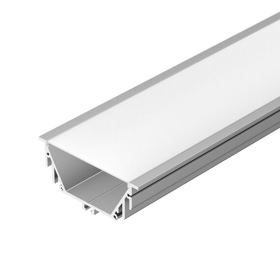 Arlight 016472 Профиль с экраном ALU-POWER-RW80F-2000 ANOD+FROST (Arlight, Алюминий) 016472