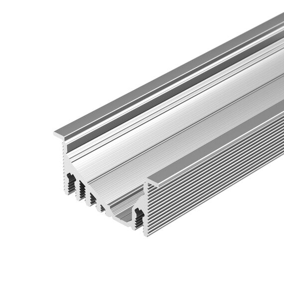 Arlight 019270 Профиль с экраном ALU-ASYMETRIC-2000 ANOD+FROST LENS (Arlight, Алюминий) 019270, изображение 3